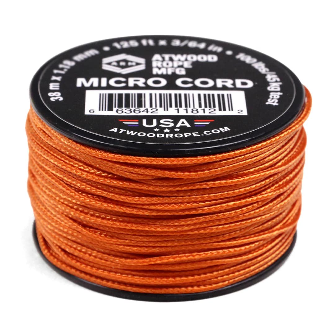 burnt orange micro cord