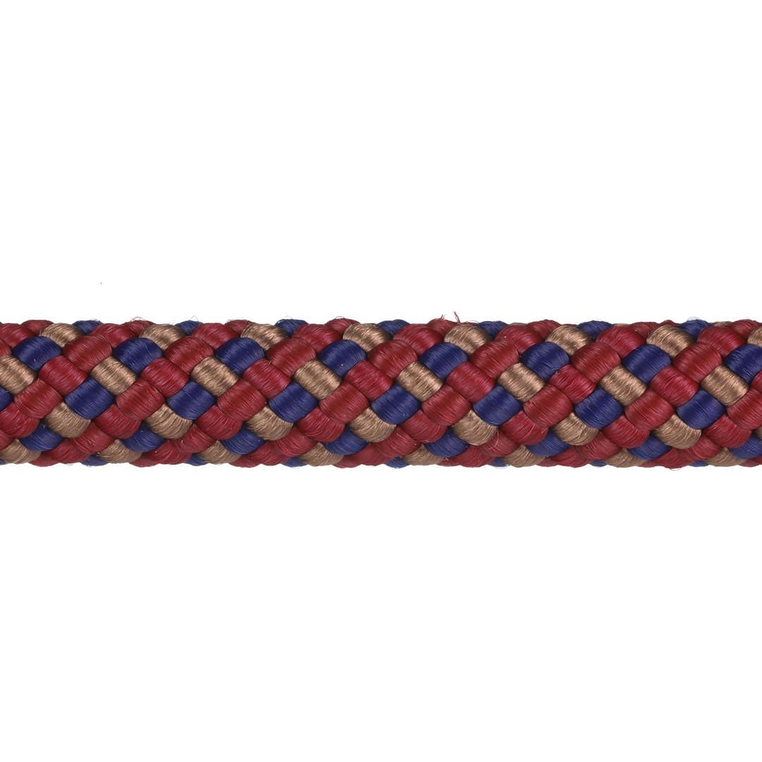 Maroon, Navy & Tan Criss Cross - Image 2