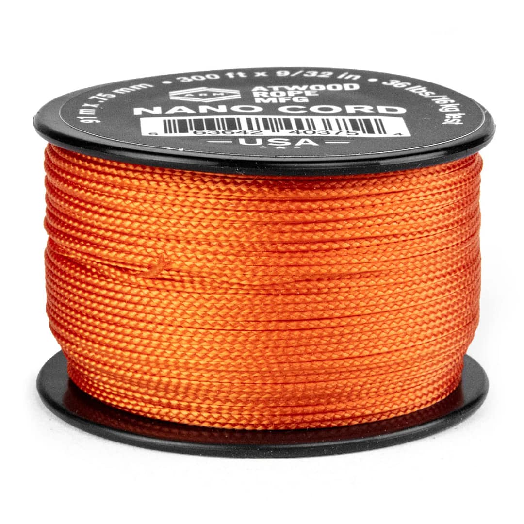 .75mm Nano Cord - Burnt orange