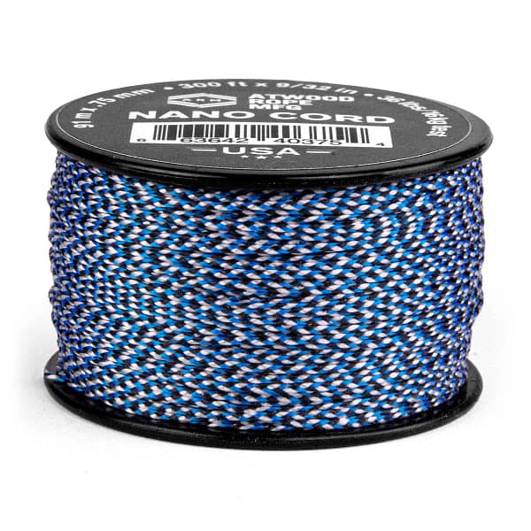 .75mm Nano Cord - Blue Snake
