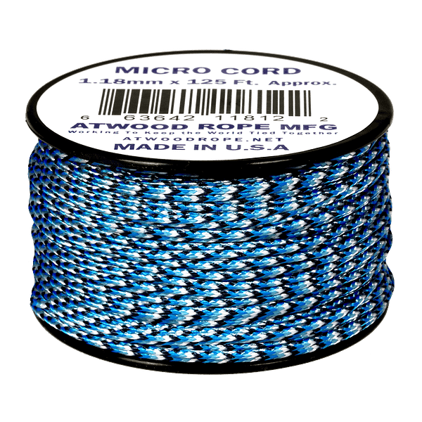 1.18mm Micro Cord - Blue Snake