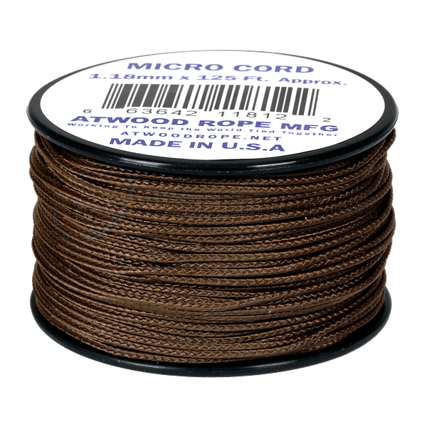1.18mm Micro Cord - Brown