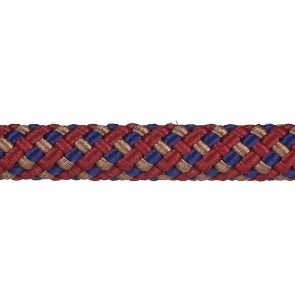 Maroon, Navy & Tan Criss Cross - Image 2
