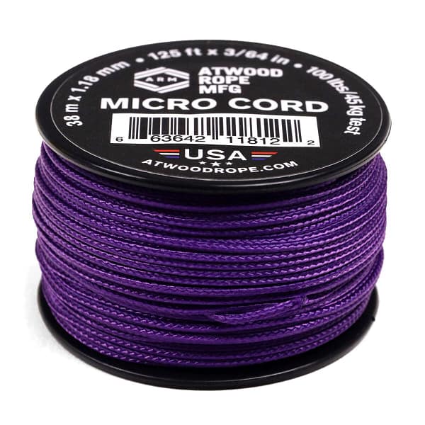1.18mm Micro Cord -  Purple