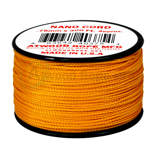 .75mm Nano Cord - Air Force Gold