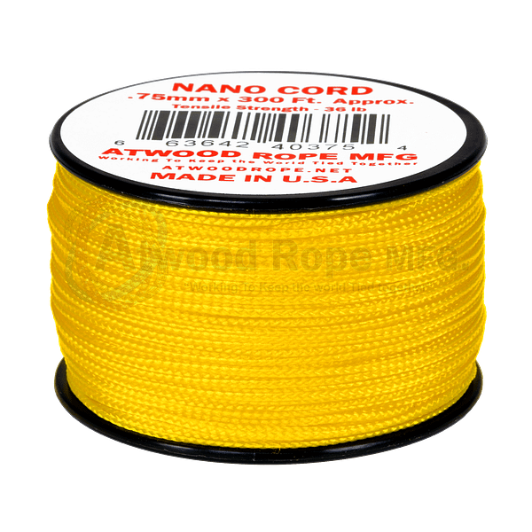 .75mm Nano Cord -  Yellow