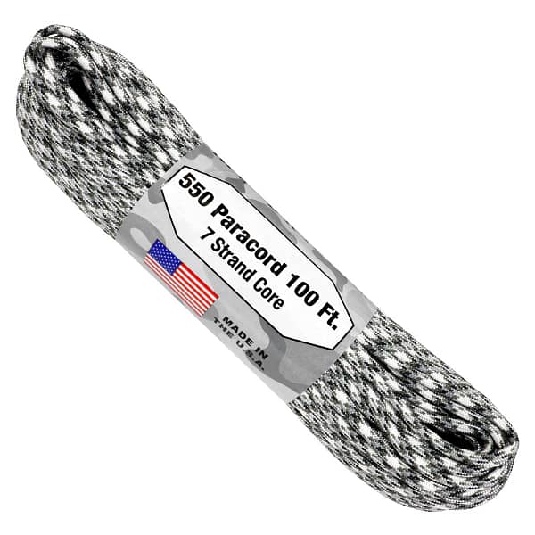 550 Paracord - Snow Camo