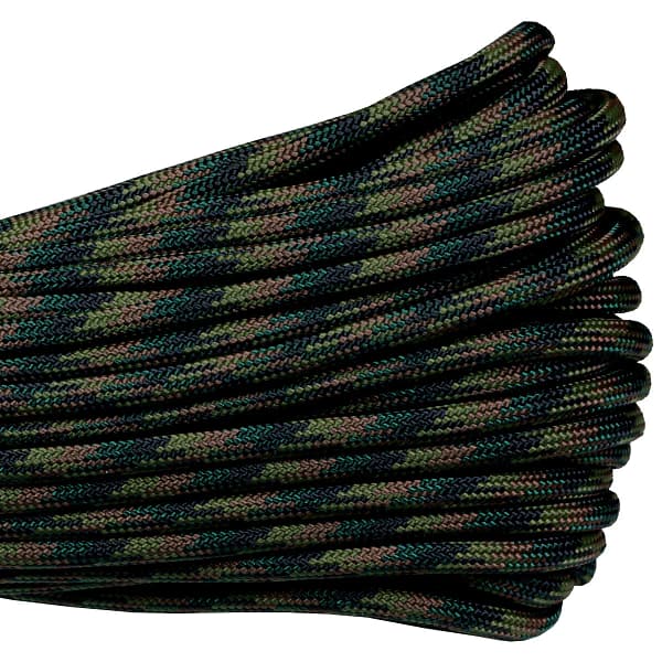550 Paracord - Woodland Camo - Image 2