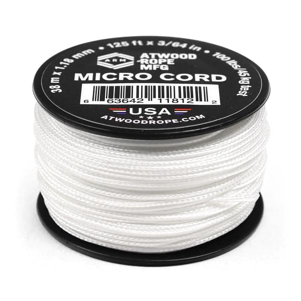 1.18mm Micro Cord - White