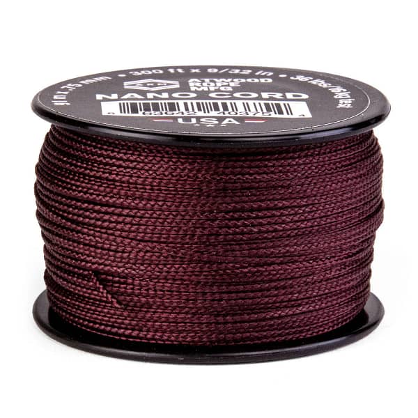 .75mm Nano Cord -  Maroon