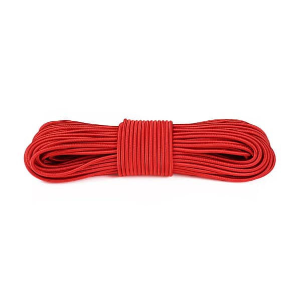 550 Paracord - 5/32 Bungee Shock Cord - Red