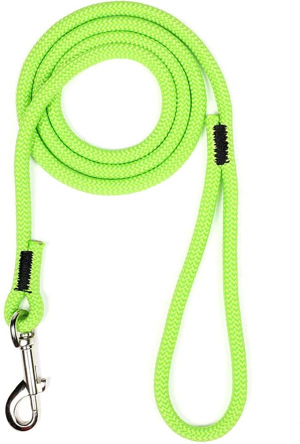 Neon Green Dog Leash - Image 2